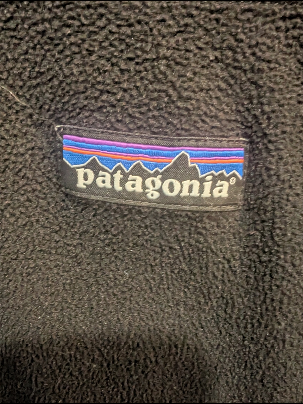 Patagonia Men's Micro D Fleece Pullover 1/4 Zip Black Size Medium - Picture 4 of 7